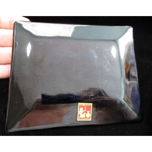 Bamboo On White Tutanka Japanese Musen Shippō Wireless Cloisonne Over Copper GUC - Picture 8 of 13